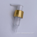 Wholesale Aluminum24 410 Gold/ Sliver Dispenser Cream Pump